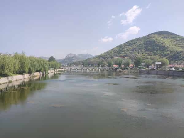 Yiyuan mountain and river landscape in Zibo