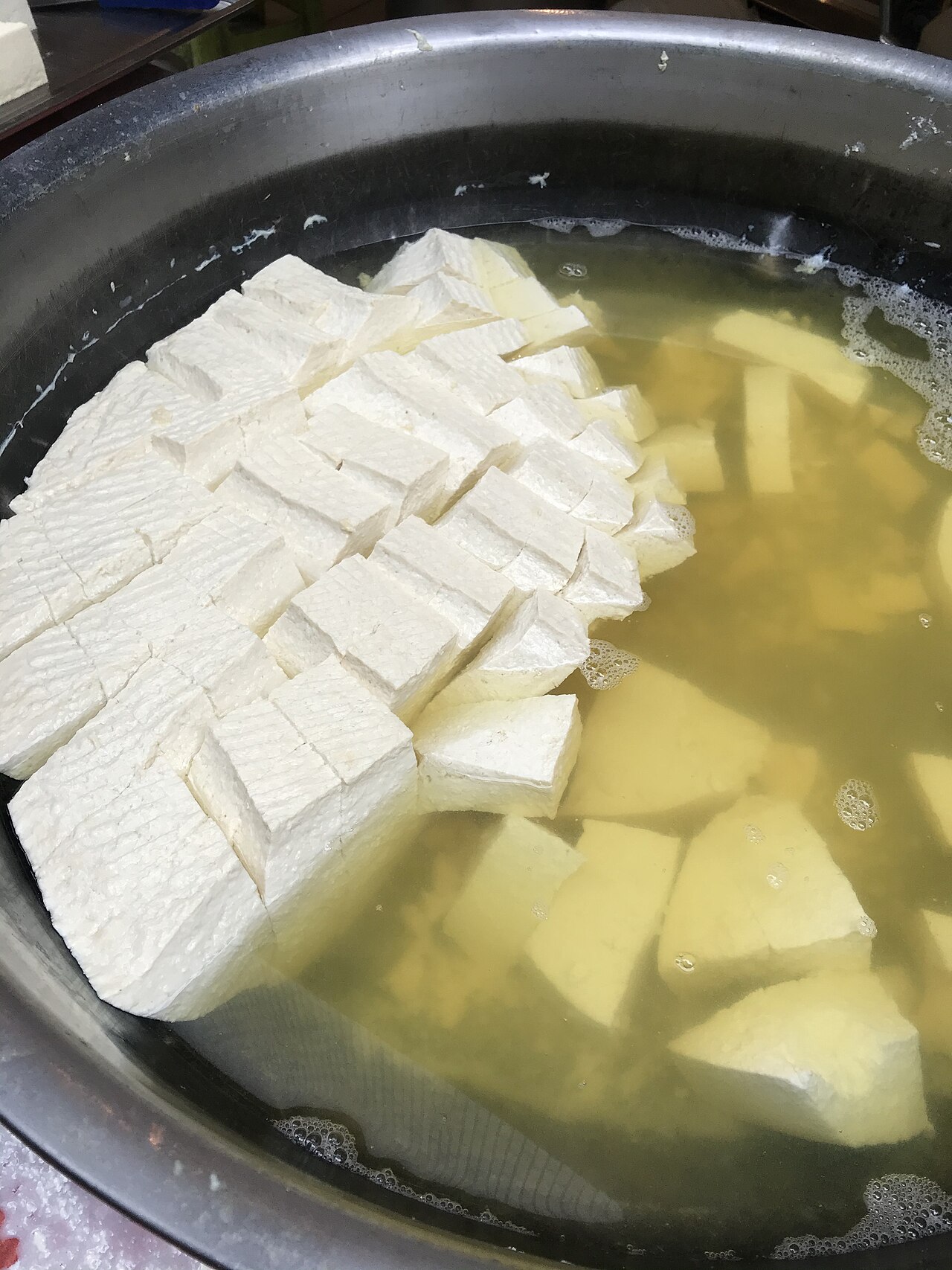Regional reference photograph of unseasoned Sichuan douhua