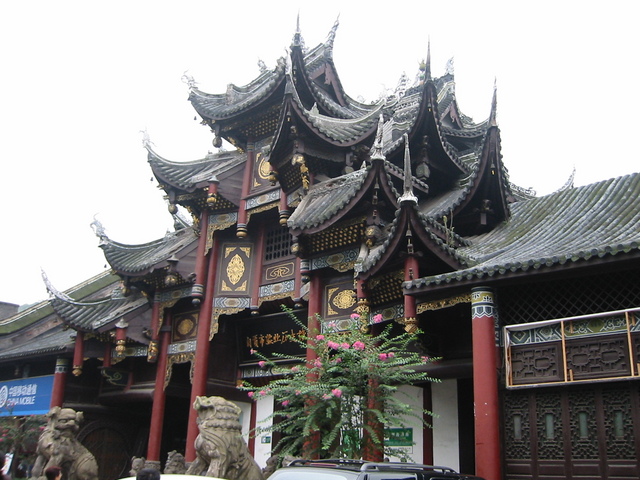 Verified documentary photograph of a landmark in Zigong