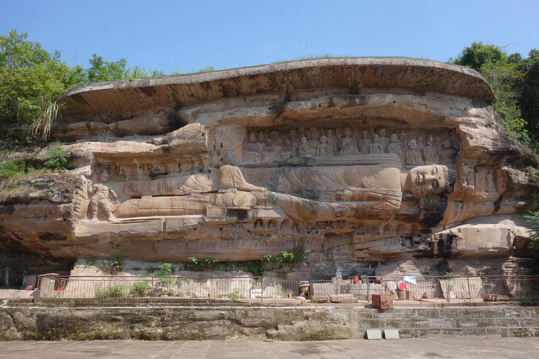 Verified documentary photograph of a landmark in Ziyang